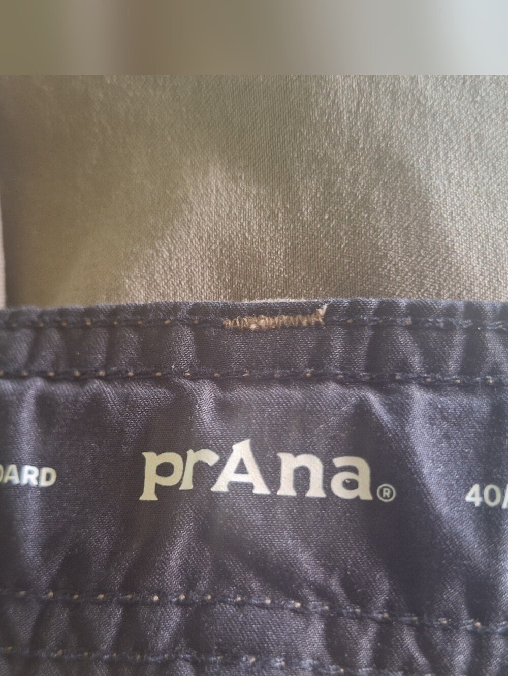 PrAna Zion Stretch Cargo Hiking Shorts 40/08 Olive Green Outdoors Gorpcore - Picture 2 of 16